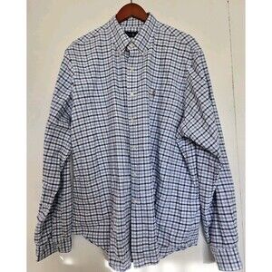 Polo Ralph Lauren Shirt Mens 2XL Grey Flesh Pony Long Sleeve Classic Fit Button